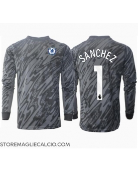 Chelsea Robert Sanchez #1 Portiere Maglia Gara Trasferta Repliche 2024-25 Maniche Lunghe
